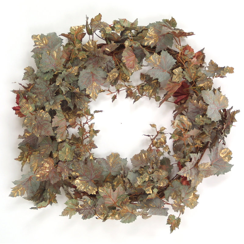 Couronne à feuilles de raisin 21 po