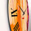 Grunge vert abstrait - horloge murale moderne-60282103