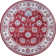 Fenske Modern Persian Vintage Moroccan Traditional Red/Ivory Rug