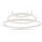 Sassi 1 light Chandelier in Chrome