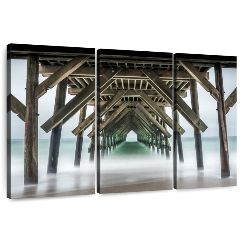 Wrightsville crystal pier Aletra, H 48 po x l 74 po