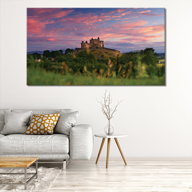 Rock Of Cashel Ireland - Wrapped Canvas Print, 51cm H x 76cm W