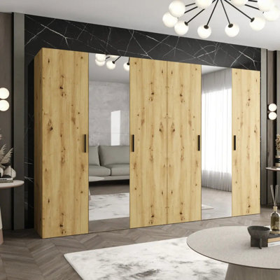 Bidle Manufactured Wood Wardrobe