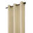 Mcgowen 100% Cotton Solid Room Darkening Thermal Grommet Curtain Panels-19339116-19339123