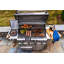 Saber 4-Burner Propane Gas Grill with Cabinet