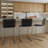 Upholstered Counter Stool with Metal Frame-142984507-259090049