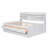 Wooden Captain Daybed Bed With Built-In Bookshelves-338012567-338012562