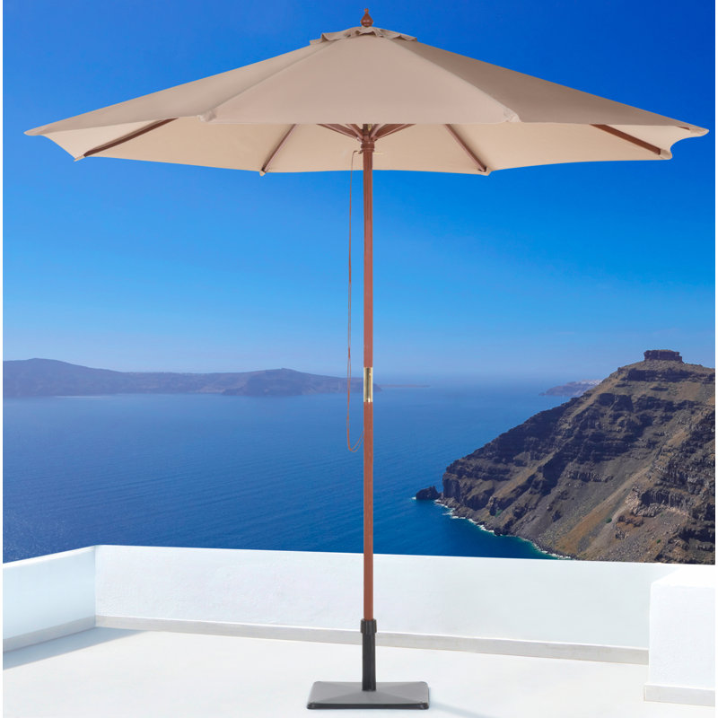 Amplas 270cm Market Parasol, Mocha