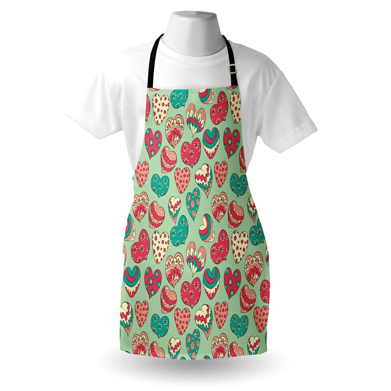 Geometric Bib Apron