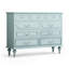 Meuble d'appoint moderne en bois massif et composite bleu outremer-134003417-134003413