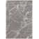Mayrin Design High Pile Shaggy Grey/White Rug