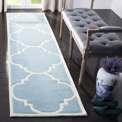 Carolene Hand Tufted Wool Geometric Rug