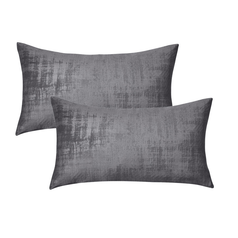 Textured Velvet Pillow Cover (Set of 2)