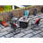 Eston Square Smokeless Fire Pit Table