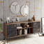 Buffet console de 70,87 po de largeur
