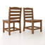 Chaises d'extérieur sans accoudoirs-295854264