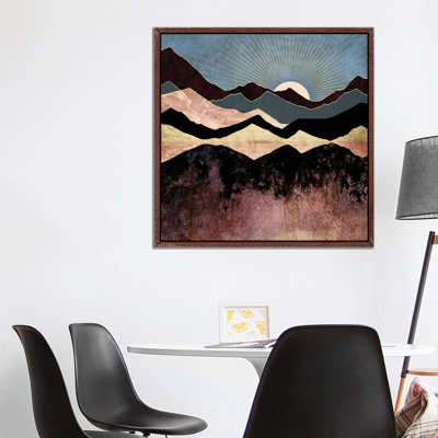 Crimson Peaks - Print on Canvas