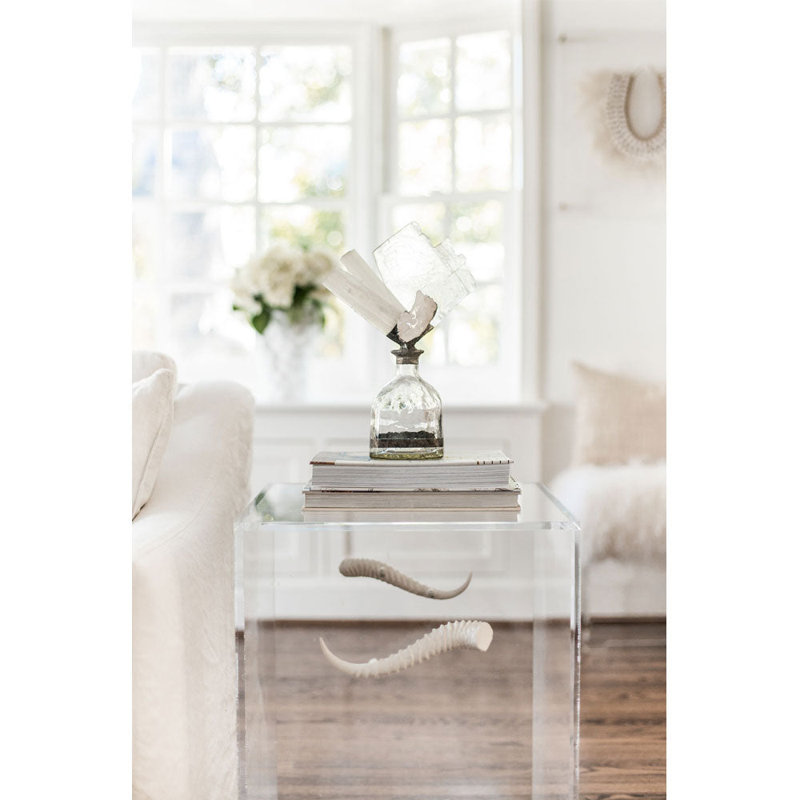 Selenite Handmade Decorative Bottle