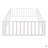 Full Size Wood Daybed Frame With Fence-1649170953