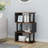 4-Tier Open Shelf Bookcase, Multi-Functional Storage Rack for Home Office & Living Room-1653842212