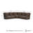 Dunleith 110" Wide Symmetrical Reclining Corner Sectional