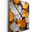 Horloge murale botanique blanche et jaune à Aspen, Colorado-2035636524