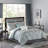 12 Piece Comforter Set With Cotton Bed Sheets Blue