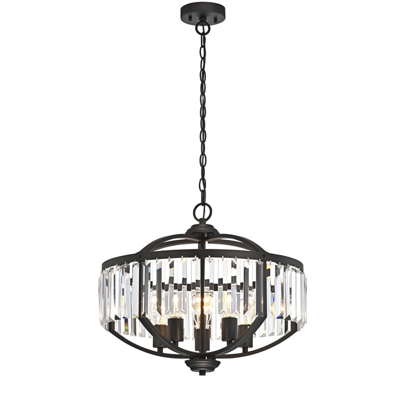 Lustre géométrique à 5 lumières Deidamia