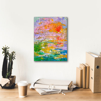  'Simple Twilight' by Dorothy Fagan Canvas Wall Art, 12" x 16"