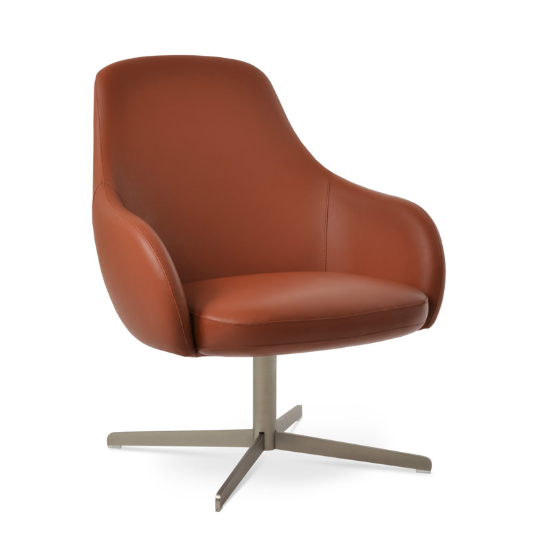 Fauteuil pivotant 4 étoiles Gazel, Cannelle