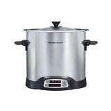Hamilton Beach Sear & Cook Stockpot Slow Cooker, 10 Quart Capacity