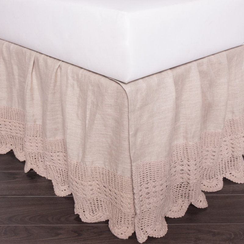 Eveline Ruffled Wrap Around Bed Skirt - Full