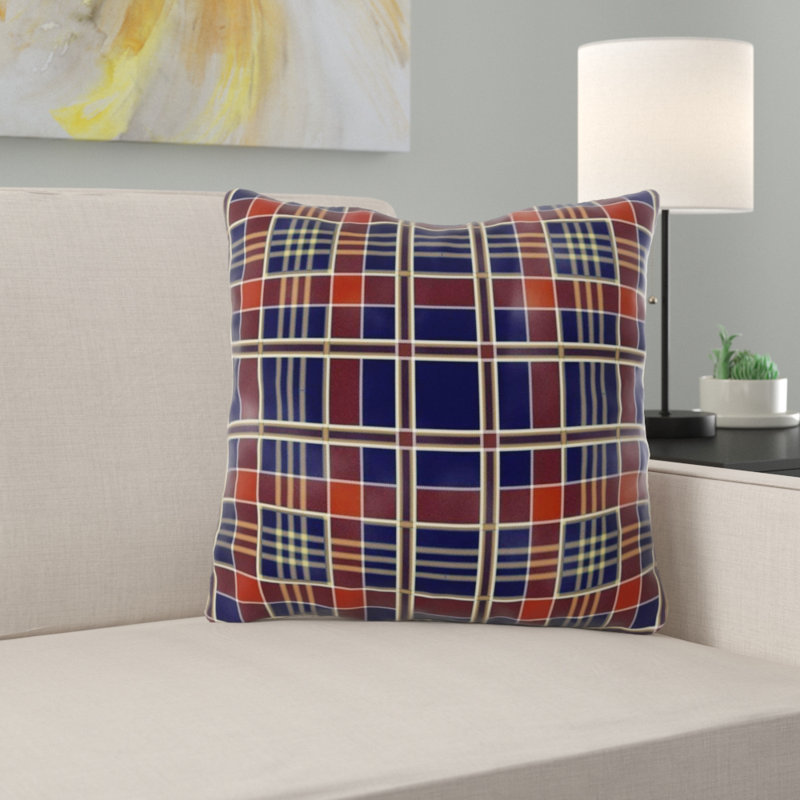 Coussin décoratif écossais, Intérieur