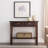 Solid + Manufactured Wood Hall Console Table-1197475484