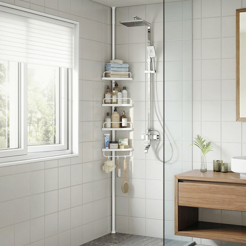 Shower Caddy, Silver