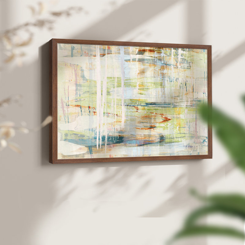 Giverny - Impression encadrée - Restickable, Noyer, H 11 po x l 14 po