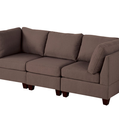 Ensemble modulaire - Canapé modulaire en lin (modulaire)