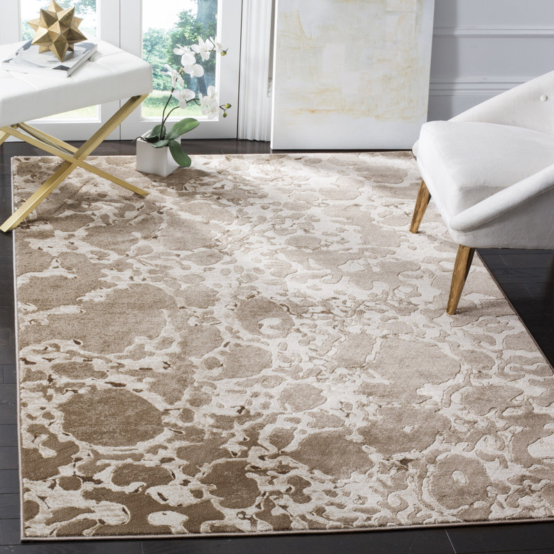Gibraltar Performance Abstract Rug, Rectangle 5'1" x 7'6"