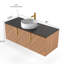 Meuble-lavabo mural avec lavabo rond en céramique-1469504234