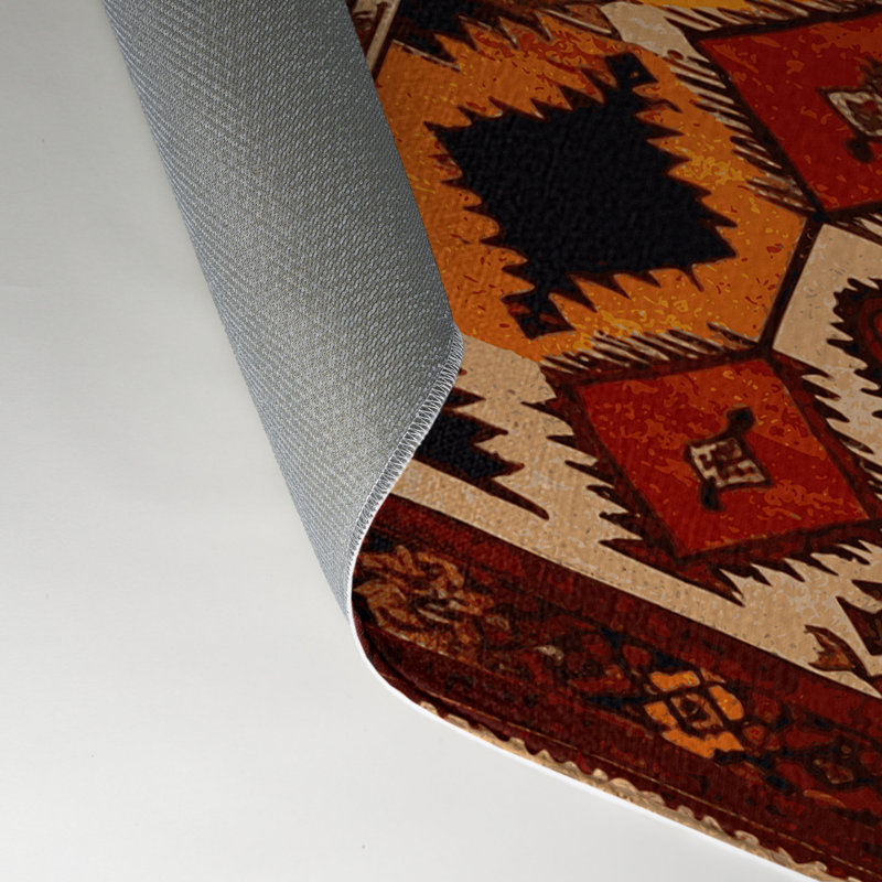 Tapis turc intérieur et extérieur brun, Rectangle 9 pi x 12 pi
