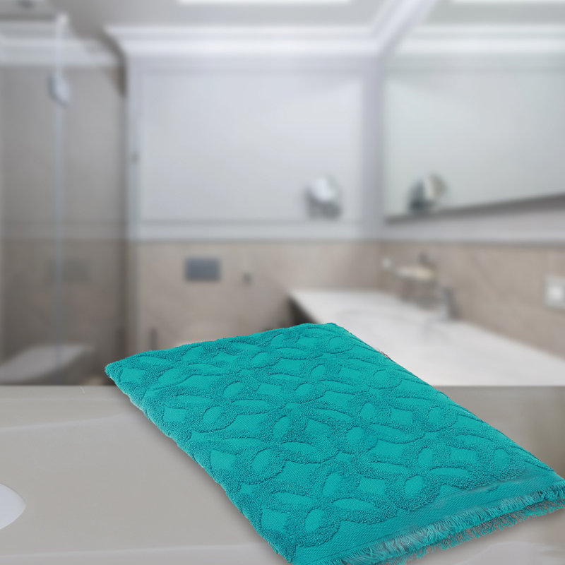 Drap de bain Avery 30 po x 60 po, Sarcelle