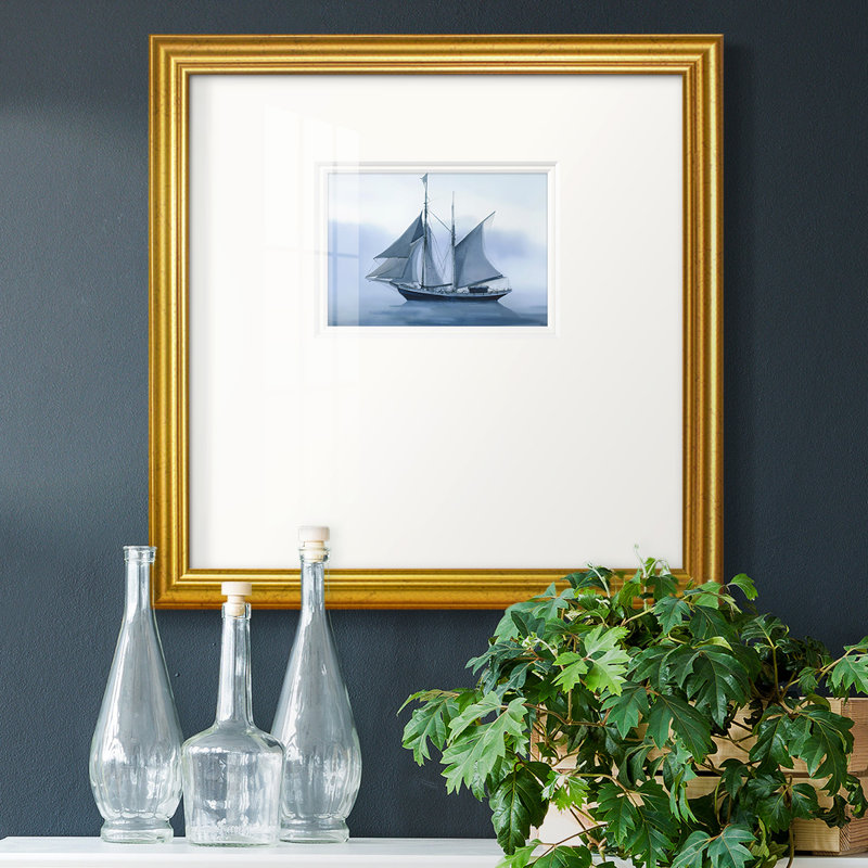 Voile brumeuse - impression d'un seul cadre photo, H 17 po x l 17 po x P 1,25 po