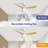 52 Inch Modern Ceiling Fan With 18W LED Light And Remote Control 3 ABS Blades DC Motor For Bedroom-1368630523-1368630524
