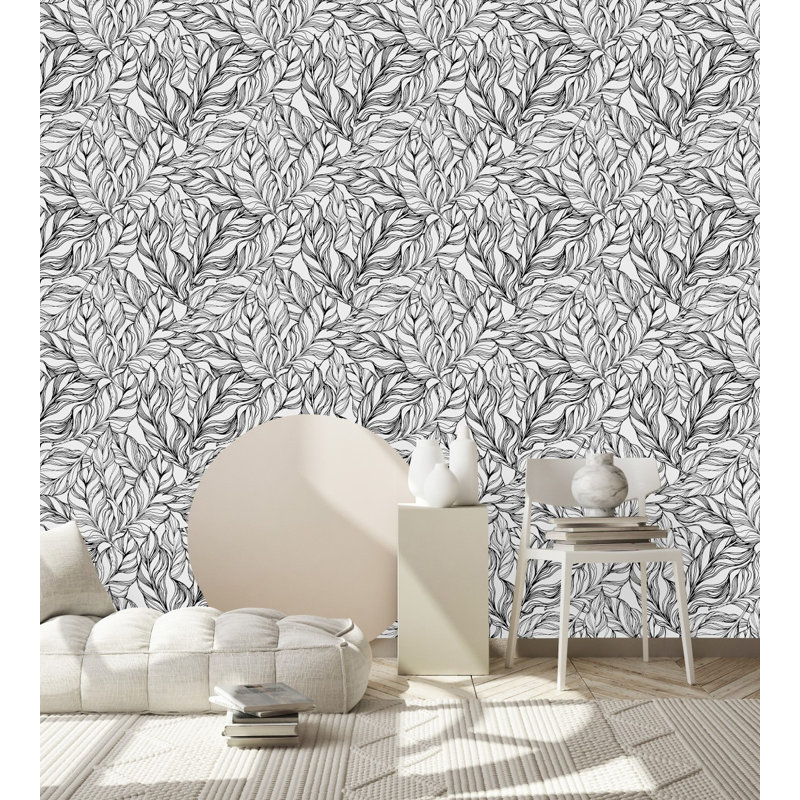 Panneau de papier peint Kirila, L 2,08 pi x L 10,42 pi