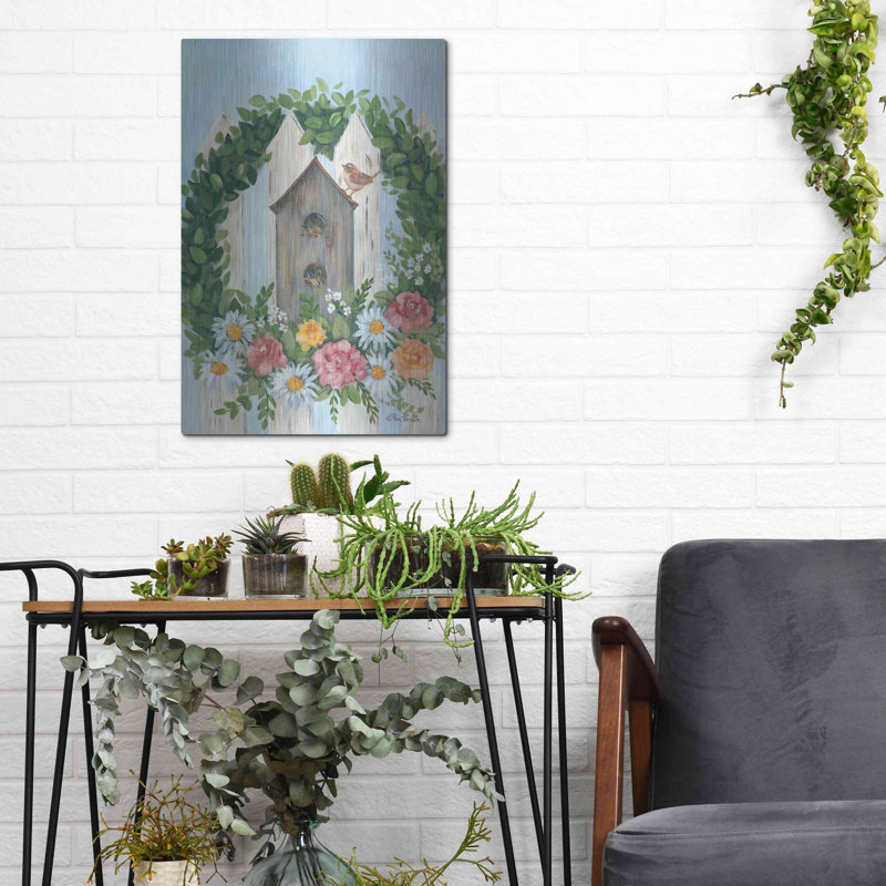 «A Spring Welcome» par Pam Britton, H 16 po x l 12 po