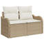 121cm Wide Patio Sofa with Cushions
