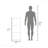 43" Tall One-Door Wall Cabinet With Two Open Shelves, Medicine Cabinet-1293082269