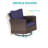 Birdene 8 Piece Wicker Conversation Set with Cushions and Rocking Swivel Chairs-1201920451-1201920452