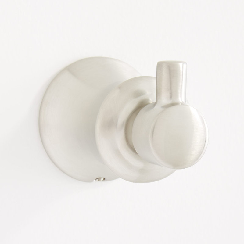 Pendleton Robe Hook, Brushed Nickel