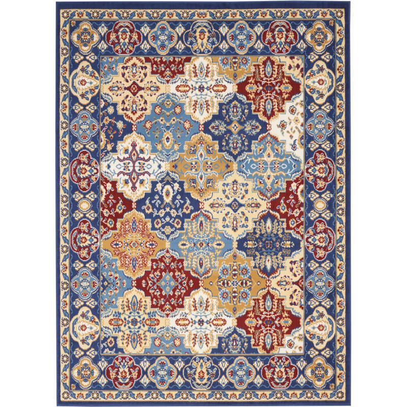 Shadell Oriental Indoor Rug, Rectangle 7' x 10'
